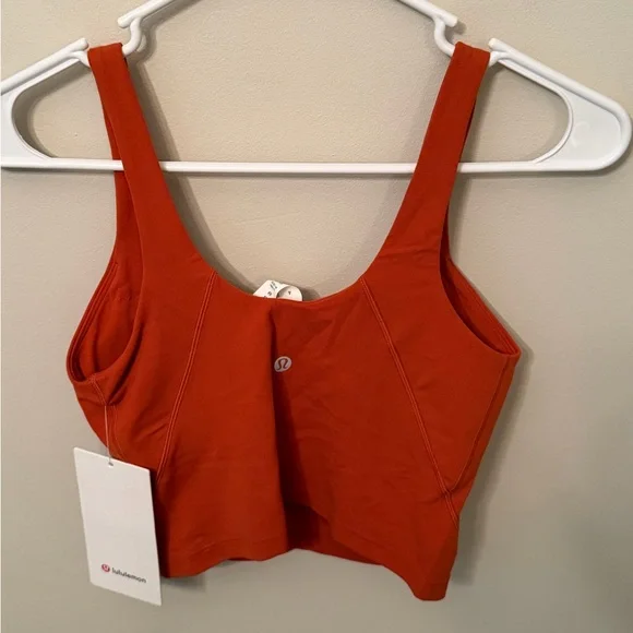 NWT Align Tank Cropped—Burnt Orange - Picture 2 of 2